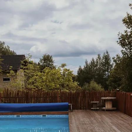 Na Głębuczku Z Prywatnym Jacuzzi Domek alpejski Kamionka Mala (Nowy Sacz)
